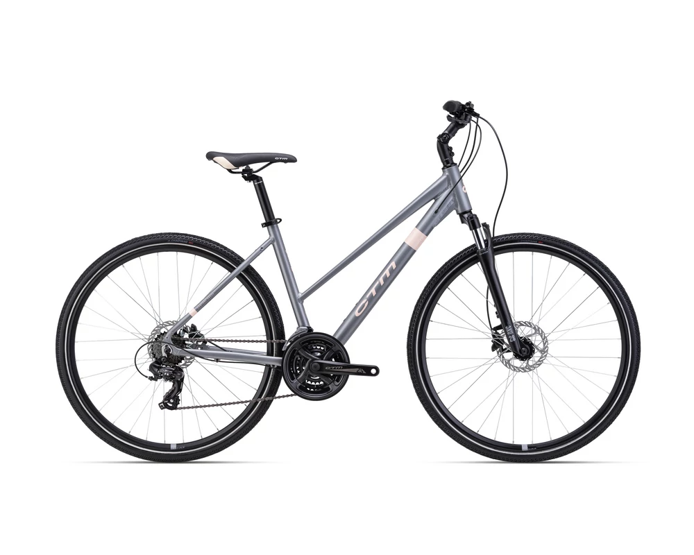 CTM Maxima 1.0 női matt szürke 2026 cross trekking kerékpár