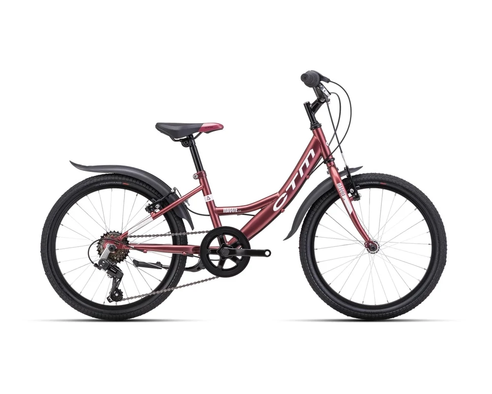 CTM Maggie 2.0 20" 6 sebességes 2024 bordó gyermek kerékpár