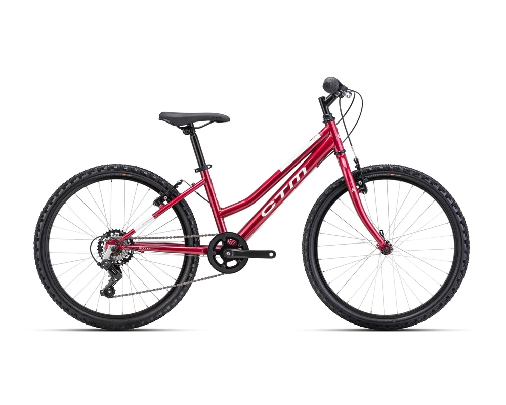 CTM Mony 24" 7 sebességes 2024 bordó gyermek kerékpár