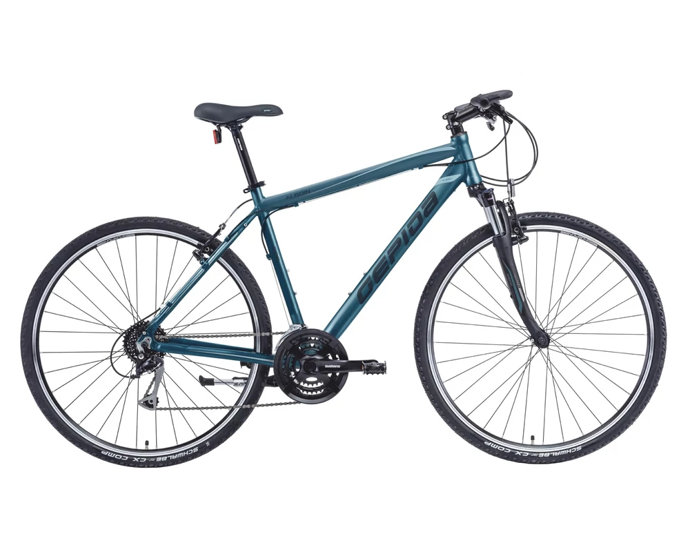 Gepida Alboin 300 CRS férfi matt fekete cross túratrekking kerékpár