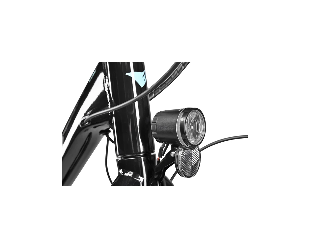 Gepida Reptila 800 Altus 7 elektromos városi kerékpár fekete