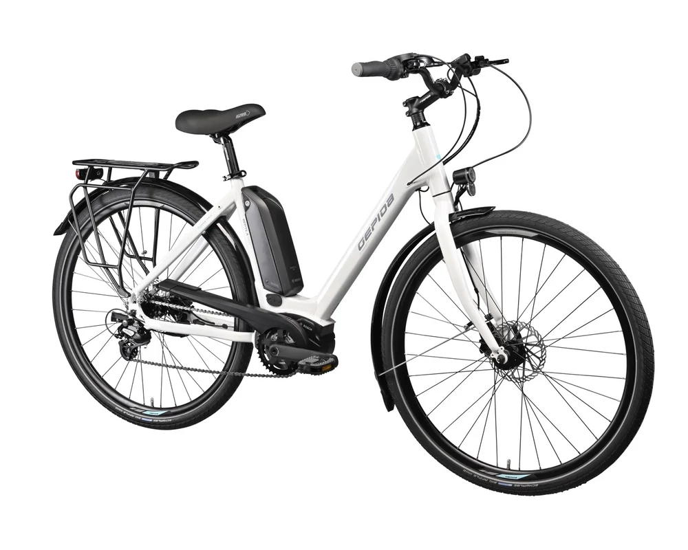 Gepida Reptila 800 Altus 7 elektromos városi kerékpár fehér