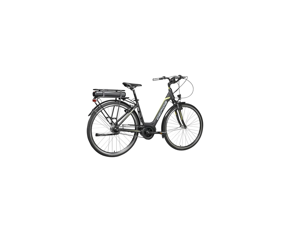 Gepida Crisia NX7 elektromos városi kerékpár fekete