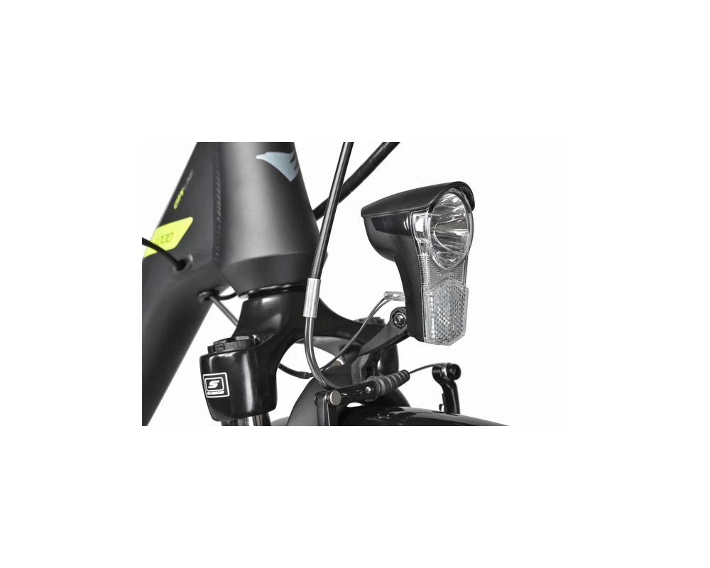 Gepida Crisia NX7 elektromos városi kerékpár fekete