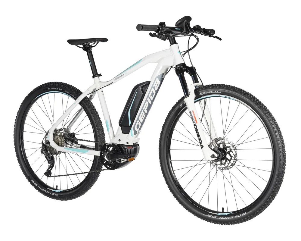 Gepida Sirmium Pro Deore 10 elektromos MTB kerékpár fehér