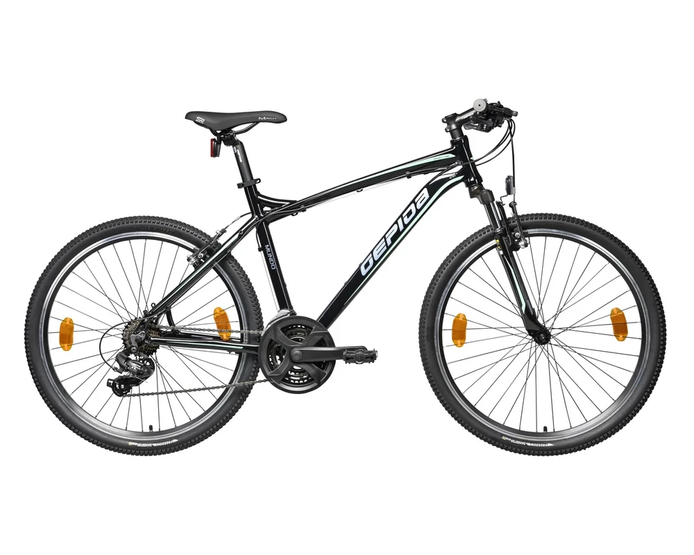 Gepida Mundo férfi fekete 26" MTB kerékpár