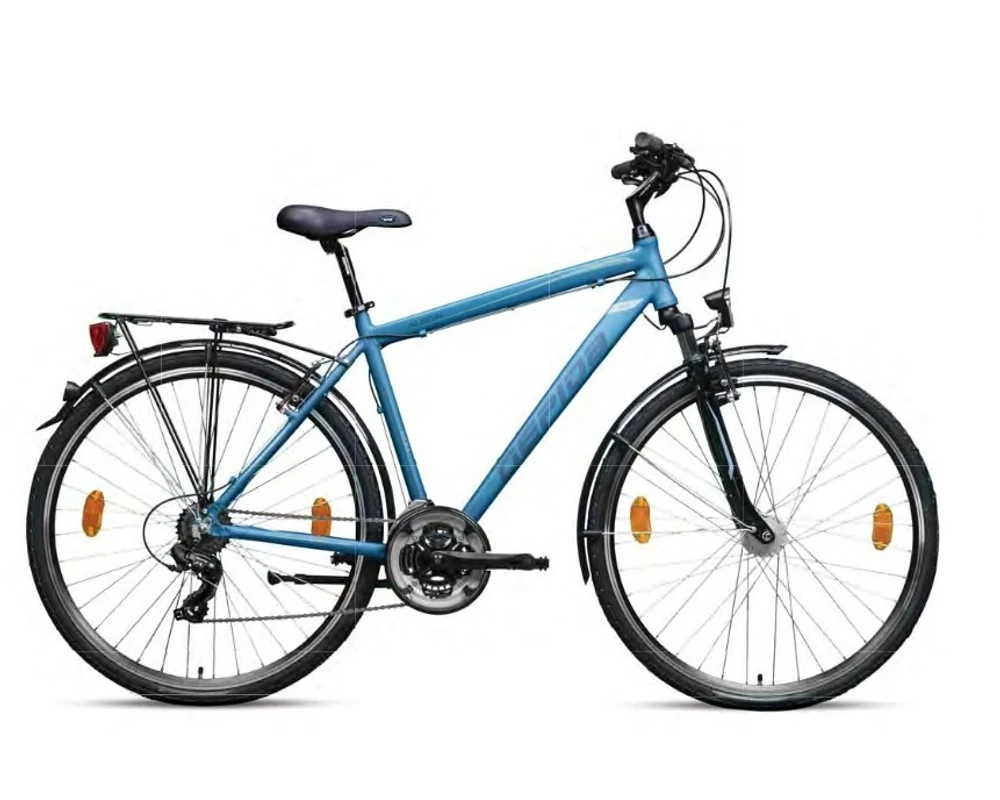 Gepida Alboin 200 férfi acélkék túratrekking kerékpár