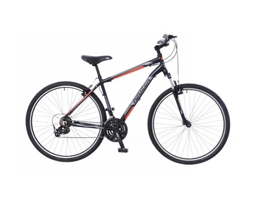 Neuzer X100 férfi matt fekete-narancs cross túratrekking kerékpár