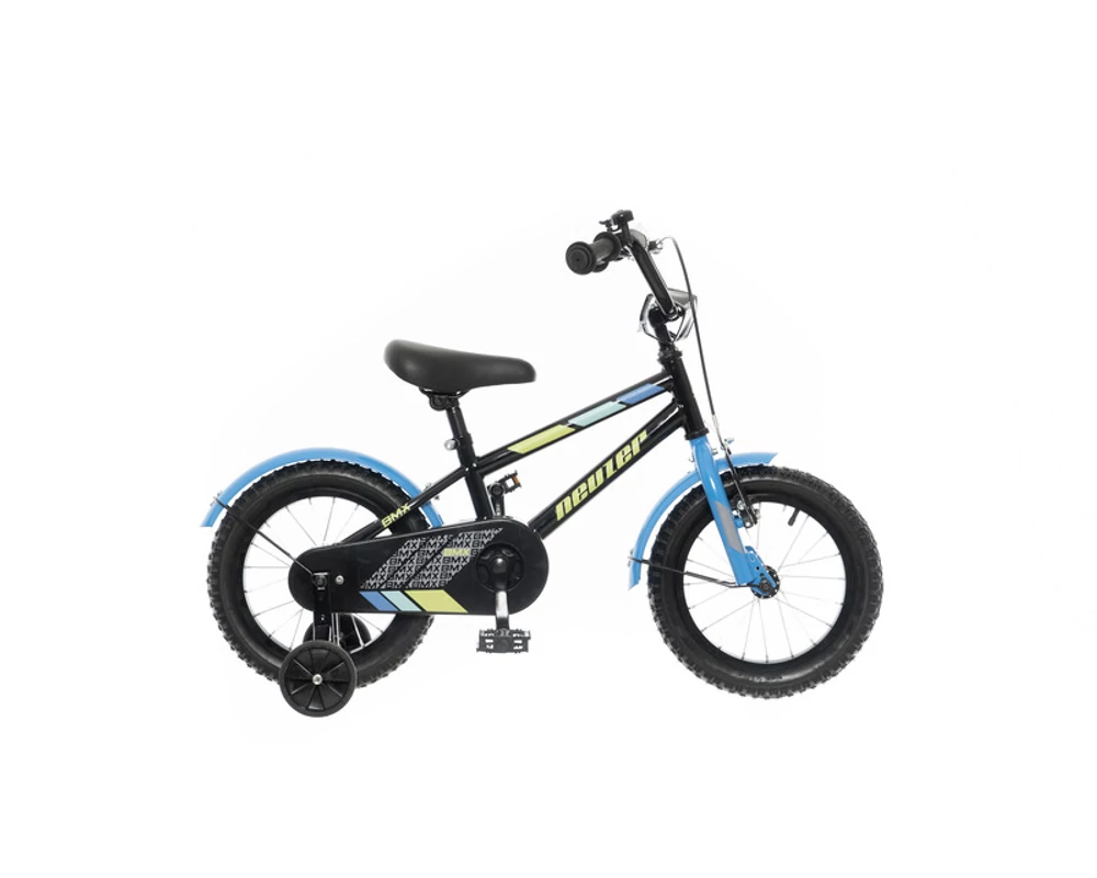 Neuzer BMX 16" fiú fekete-kék-sárga gyermek kerékpár