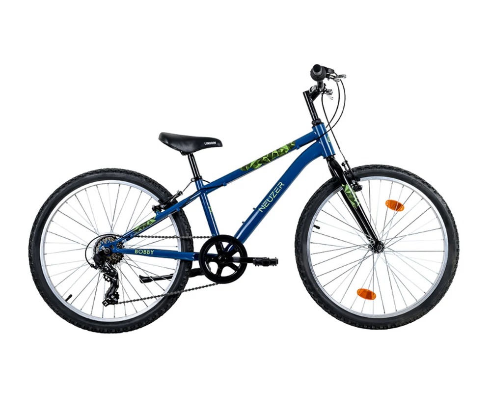Neuzer Bobby 24" 7 sebességes fiú kék-fekete gyermek kerékpár
