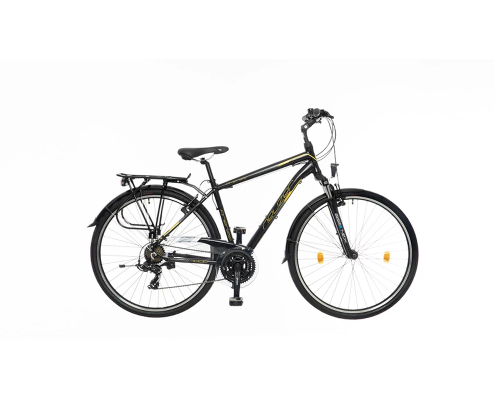 Neuzer Firenze 100 férfi matt fekete-zöld túratrekking kerékpár