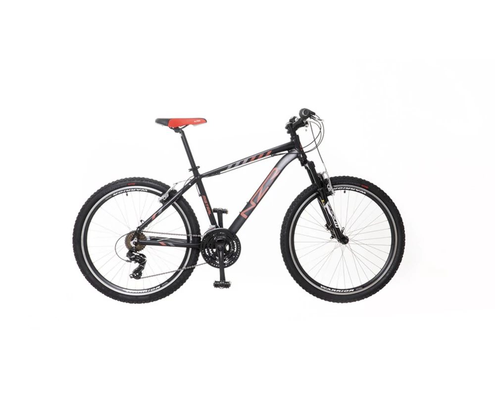 Neuzer Mistral 30 férfi matt fekete-piros 26" MTB kerékpár