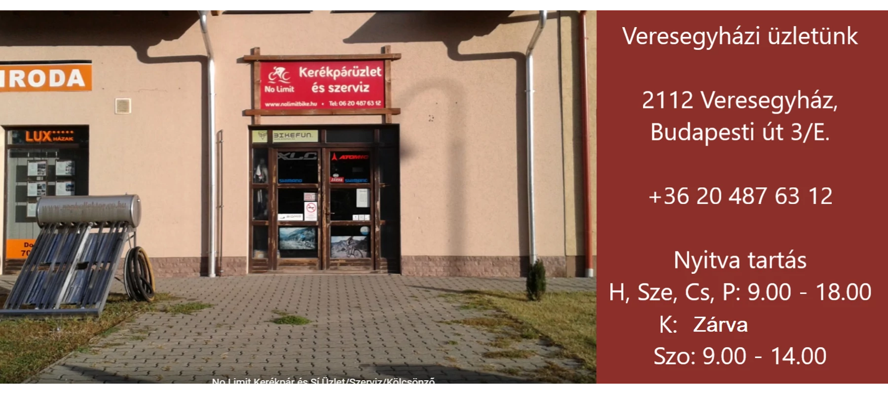 Veresegyházi üzlet