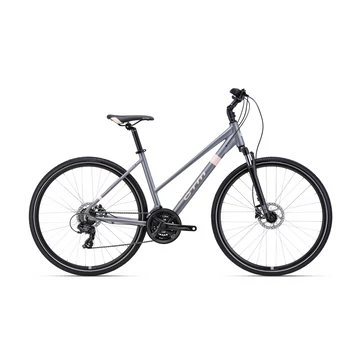 CTM Maxima 1.0 női matt szürke 2026 cross trekking kerékpár 16" vázméret