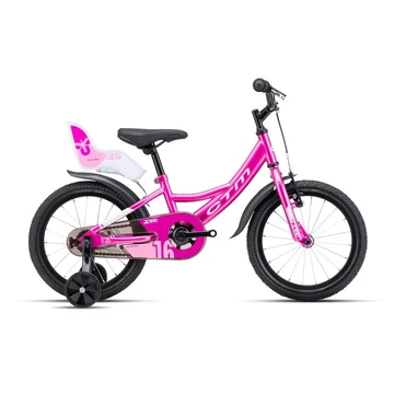 CTM Jenny 16&amp;quot; 2025 rózsaszín gyermek kerékpár 