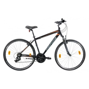 Gepida Alboin 200 CRS férfi fekete cross túratrekking kerékpár