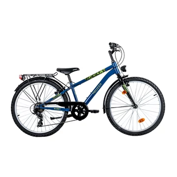 Neuzer Bobby 24&amp;quot; 7 sebességes city fiú kék gyermek kerékpár