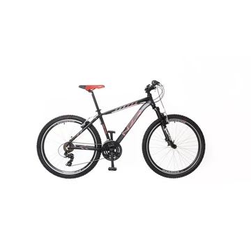Neuzer Mistral 30 férfi matt fekete-piros 26&amp;quot; MTB kerékpár