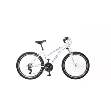Neuzer Mistral 30 női matt fehér-lila 26&amp;quot; MTB kerékpár