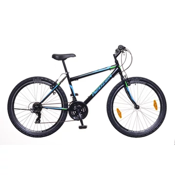 Neuzer Nelson 30 férfi fekete-türkiz 26&amp;quot; MTB kerékpár 19&amp;quot; vázméret